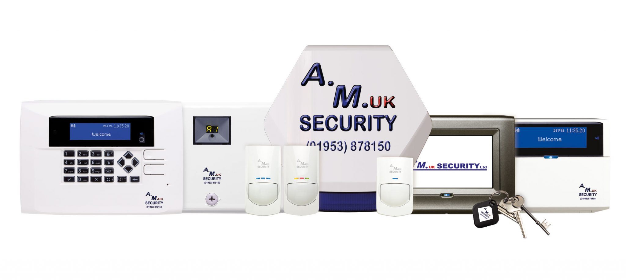 Burglar Alarms Norwich Norfolk Cromer Diss Wymondham A.M.UK